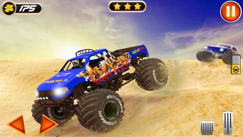 simulación de camiones monstruo euro 3D