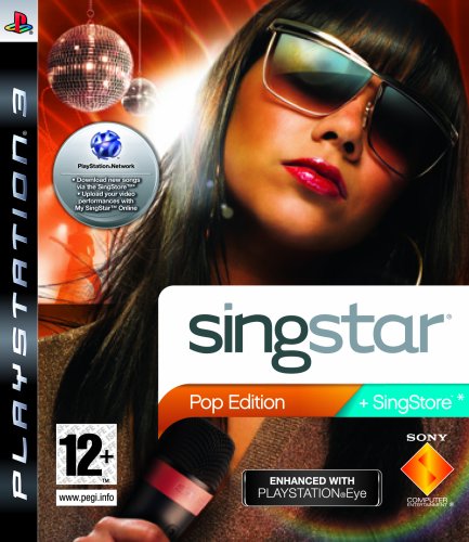 SingStar Pop Edition - PlayStation Eye Enhanced (PS3) [Importación Inglesa]