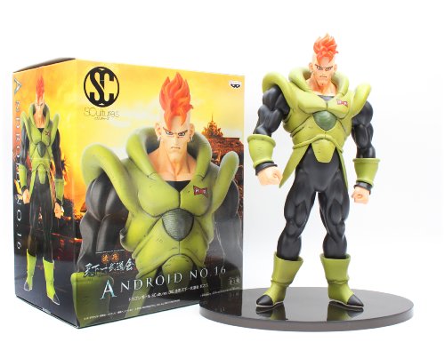 Six ANDOROIDO NO.16 Dragon Ball SCultures BIG modeling Tenkaichi Budokai (japan import)