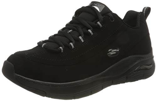 Skechers Arch Fit Metro Skyline, Zapatillas Mujer, Black, 39 EU