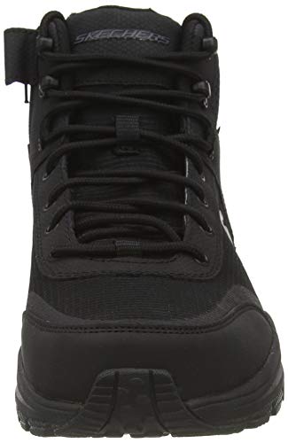 Skechers Escape Plan 2.0 51705-bbk, Botas de Nieve Hombre, Negro (Black 51705/Bbk), 42.5 EU