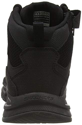 Skechers Escape Plan 2.0 51705-bbk, Botas de Nieve Hombre, Negro (Black 51705/Bbk), 42.5 EU