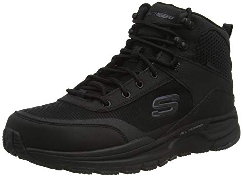 Skechers Escape Plan 2.0 51705-bbk, Botas de Nieve Hombre, Negro (Black 51705/Bbk), 42.5 EU