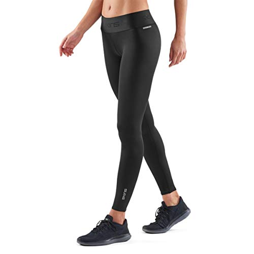Skins Medias largas de compresión DNAmic Primary Performance para Mujer, Mujer, Ajustado, PR40000019001, Negro, M