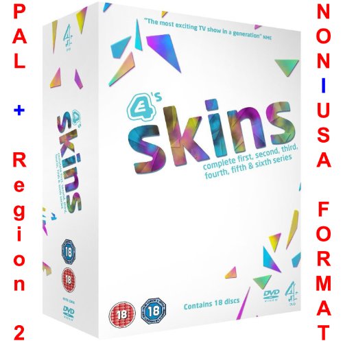 Skins - Series 1-6 Collection [NON-U.S.A. FORMAT: PAL + Region 2 + U.K. Import] (Original British Uncut Edition)