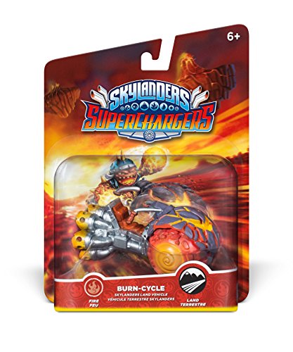 Skylanders SuperChargers: Vehículo Quemar El Ciclo Personaje Pack
