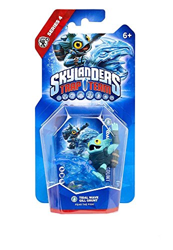 Skylanders: Trap Team - Figura Single Tidal Wave Gill Grunt