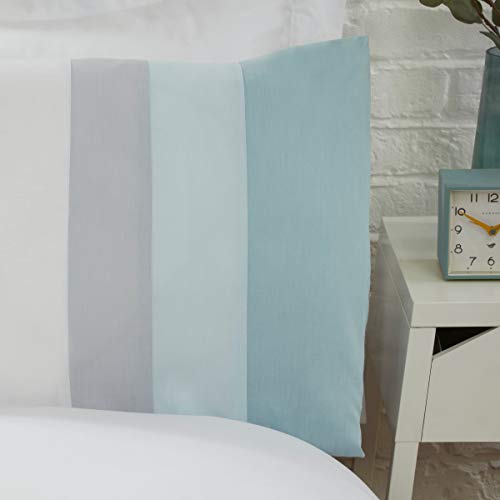 Sleepdown Juego de Funda de edredón Reversible con Fundas de Almohada para Cama King (220 x 230 cm)