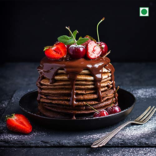 Slurrp Farm Mezcla instantánea de panqueques de chocolate con mijo, natural, saludable, vegano, sin gluten, bajo IG, bajo en grasas, apto para dietas, 5 oz (paquete de 3)