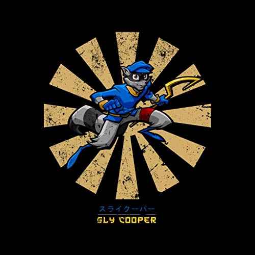Sly Cooper Retro Japanese Kid's Hooded Sweatshirt