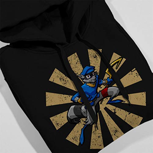 Sly Cooper Retro Japanese Kid's Hooded Sweatshirt