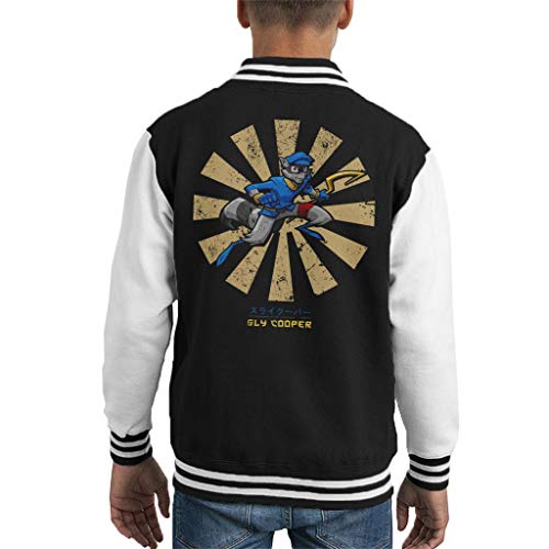 Sly Cooper Retro Japanese Kid's Varsity Jacket