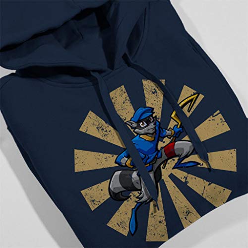 Sly Cooper Retro Japanese Men's Hooded Sweatshirt