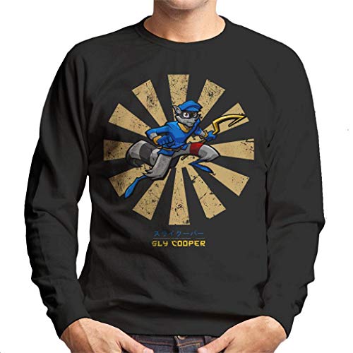 Sly Cooper Retro Japanese Men's Sweatshirt