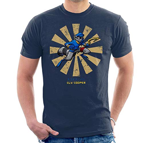 Sly Cooper Retro Japanese Men's T-Shirt