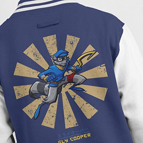 Sly Cooper Retro Japanese Men's Varsity Jacket