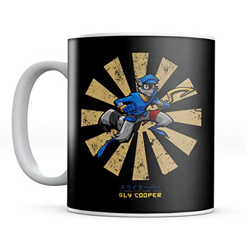Sly Cooper Retro Japanese Mug