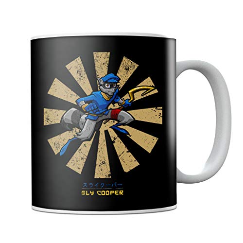 Sly Cooper Retro Japanese Mug