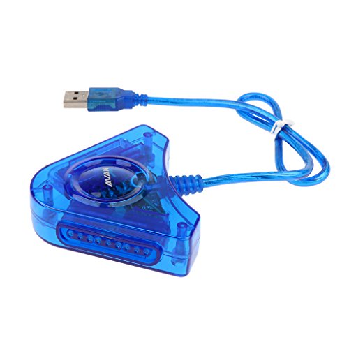 SM SunniMix Dual PSX / PS1 / PS2 para PC USB Game Pad Controller Adapter Cable de Adaptador de Cable