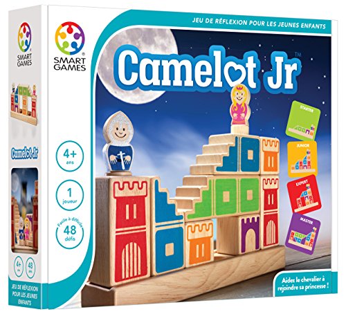 Smartgames SG 031 FR – Camelot Jr – Juego de reflexión y catalejo