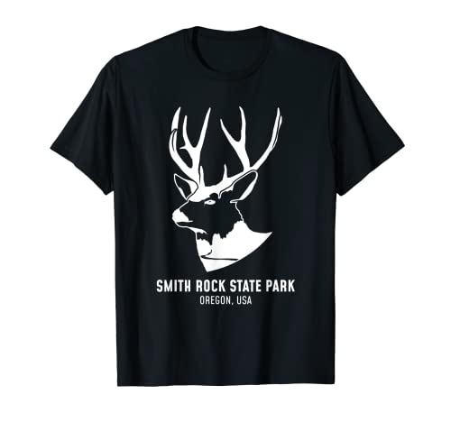 Smith Rock State Park Oregon Mule Ciervo Camiseta