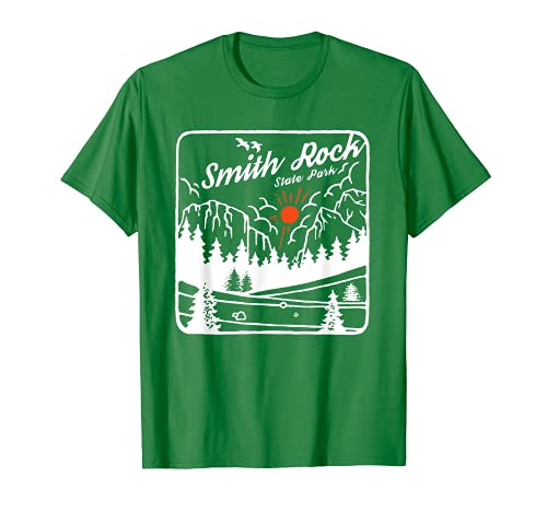 Smith Rock State Park Oregon recuerdo vintage o escena Camiseta