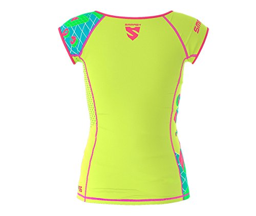 SMMASH GO CANDY Camiseta de manga corta para mujer para Crossfit (XS)