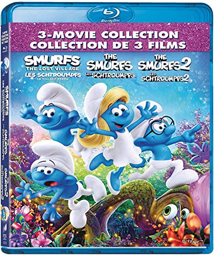 Smurfs: The Lost Village / The Smurfs / The Smurfs 2 [USA] [Blu-ray]