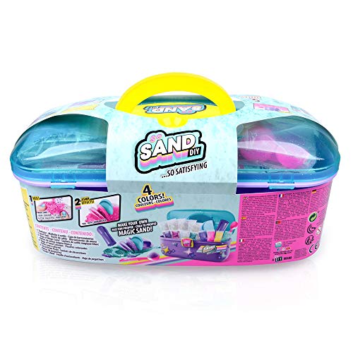 So Sand DIY- MALETIN Satisfying, Multicolor (Canal Toys SDD026)