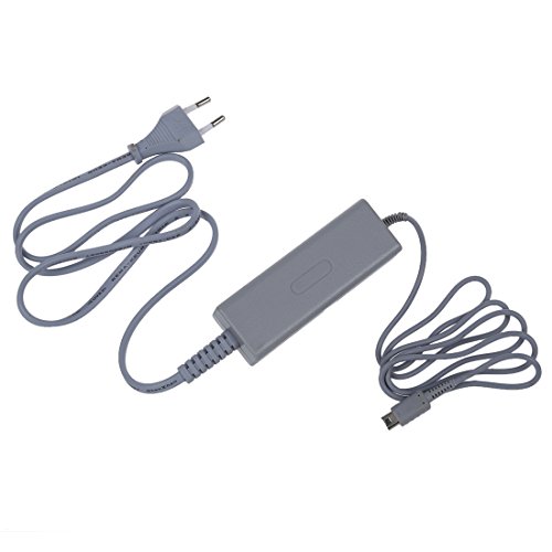 SODIAL(R) Adaptador de CA 100V-240V Cargador de alimentacion para los Plug Wii U Gamepad Controlador de la UE
