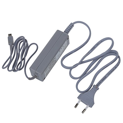 SODIAL(R) Adaptador de CA 100V-240V Cargador de alimentacion para los Plug Wii U Gamepad Controlador de la UE