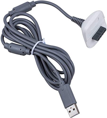 SODIAL(R) Cable Cargador Adaptador USB para xbox 360 PC DC2.7V/300mA Negro