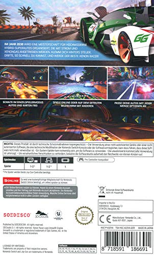 SOEDESCO Xenon Racer vídeo - Juego (Nintendo Switch, Racing, Modo multijugador)
