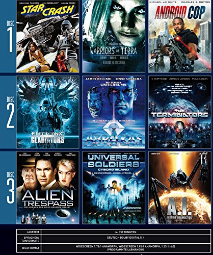 Soldiers of the Universe (3 DVDs) 9 Filme auf 3 DVDs