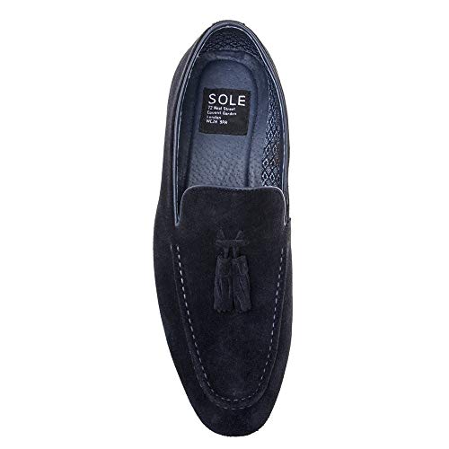 Sole Piere Hombre Zapatos Azul 42 EU