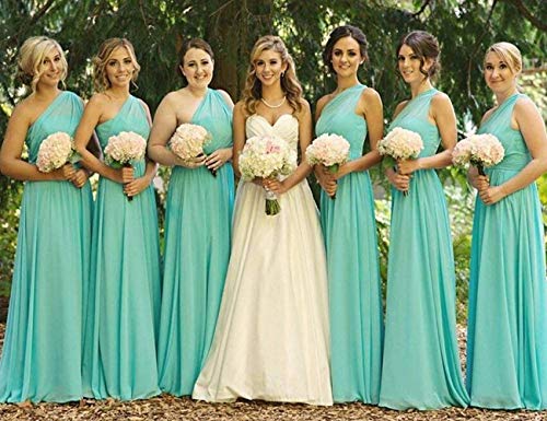 Solovedress - Vestido de dama de honor de gasa para mujer Beige Negro ( Talla Modificado Para Requisitos Particulares