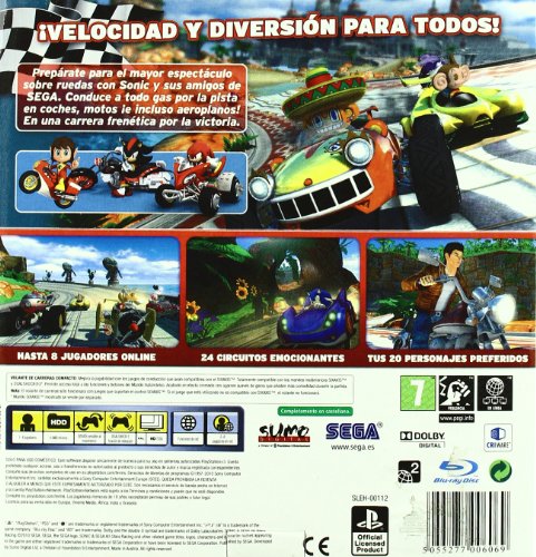 Sonic & Sega All-Stars Racing Con Volante
