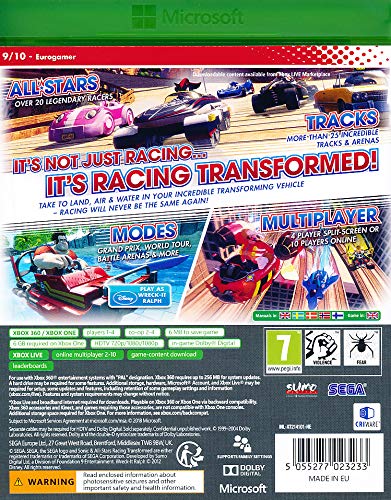 Sonic & Sega Allstar Racing Transform (Xbox 360)