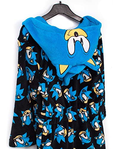 Sonic The Hedgehog Boys Boys Bats Bath-Robe 4-5 años