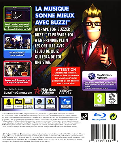Sony Buzz! - Juego (PlayStation 3, Partido, E (para todos))