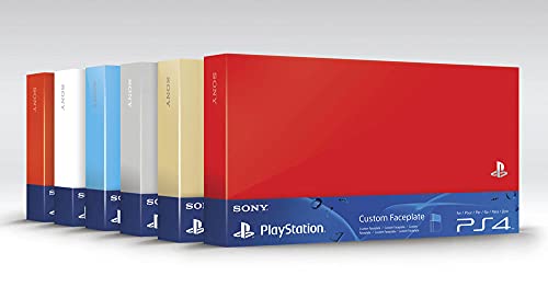 Sony - Carcasa Intercambiable Para Consola Playstation 4, Color Azul Aqua