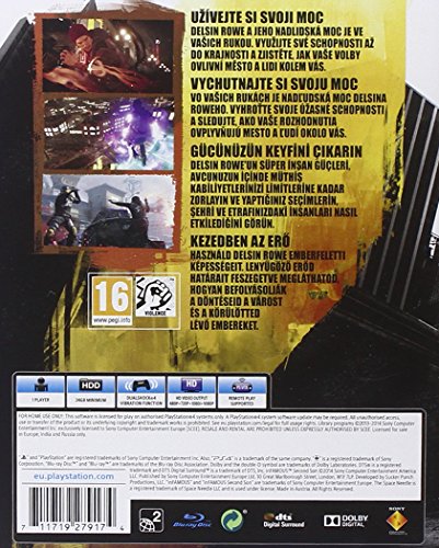 Sony inFamous Second Son, PS4 vídeo - Juego (PS4, PlayStation 4, Acción / Aventura, T (Teen))