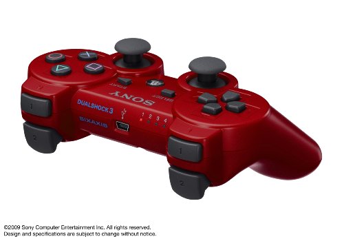 Sony - Mando DualShock 3, Color Rojo - [Importación USA] (PlayStation 3)