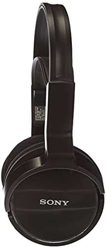 Sony MDR-RF811RK - Auriculares de Diadema Cerrados Inalámbricos, Negro