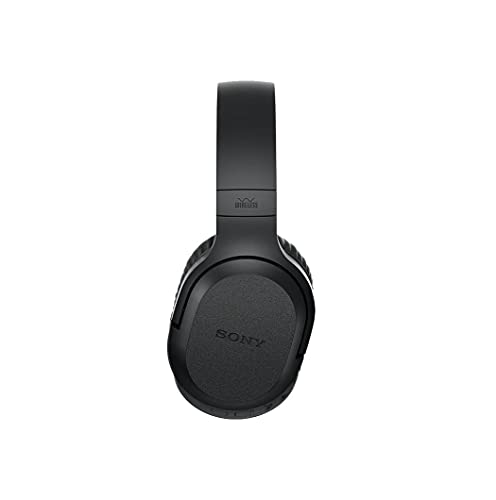 Sony MDR-RF895RK Auriculares Inalámbricos (Cancelación de Ruido, Transmisión por Radiofrecuencia, 20 horas de Batería, Modo Voz), Color Negro