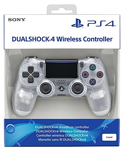 SONY PS4 DUAL SHOCK WIRELESS CONTROLLER V2 TRANSLUCENT CRYST