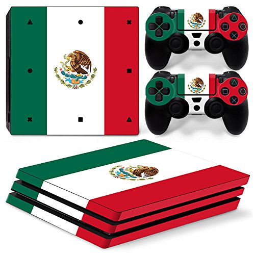 Sony PS4 Playstation 4 Pro Skin Design Foils Pegatina Set - Mexico Motivo