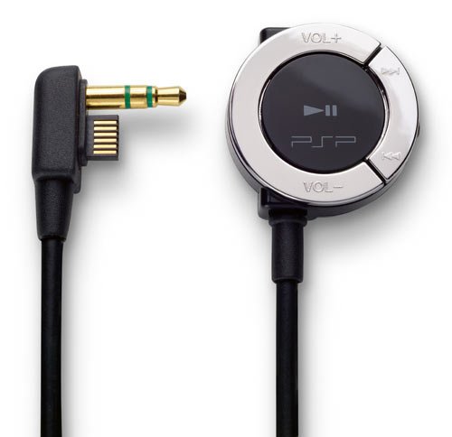 Sony PSP Remote Control 2000 - cajas de video juegos y accesorios (Negro) Black