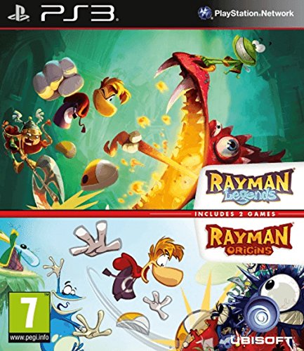 Sony Rayman Legends + Rayman Origins, PS3 PlayStation 3 vídeo - Juego (PS3, PlayStation 3, Plataforma, Modo multijugador, E10 + (Everyone 10 +))