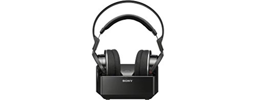 Sony RF MDR-RF855RK - Auriculares De Diadema Cerrados Para Television Sin Bluetooth, Color Negro